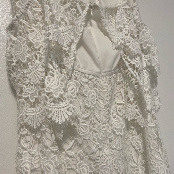 Yumi Kim White Lace Romper - Picture 4 of 5